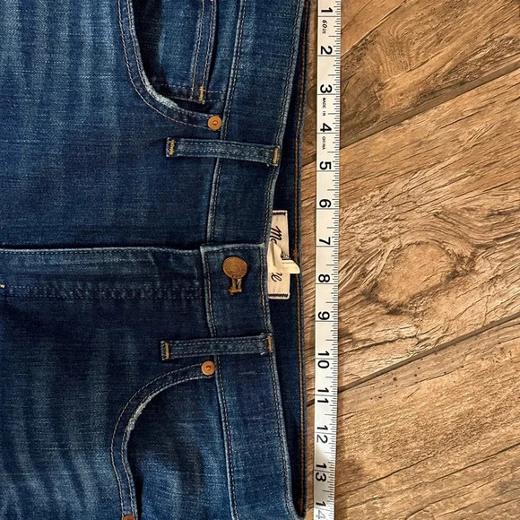 Madewell High Rise Medium/Dark Wash Skinny Jean 28 - Picture 3 of 9